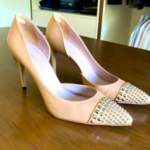 COPY - Gucci studded heels.  3.5 inch.  Size 12.